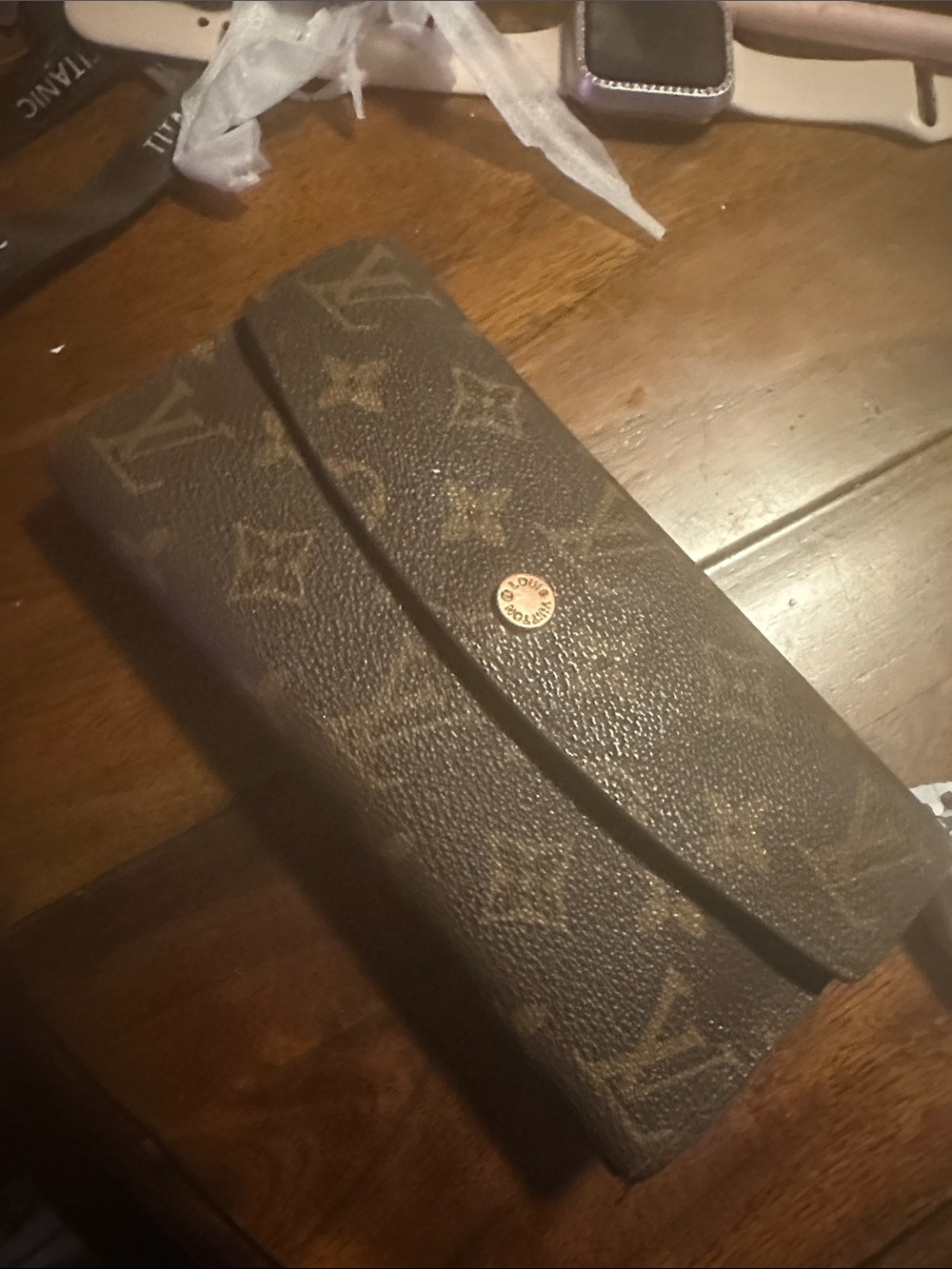 Louis Vuitton Monogram Canvas Key & Card Holder Wallet